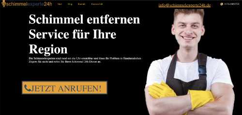 Schimmelexperte24h.de Hauptseite Bild